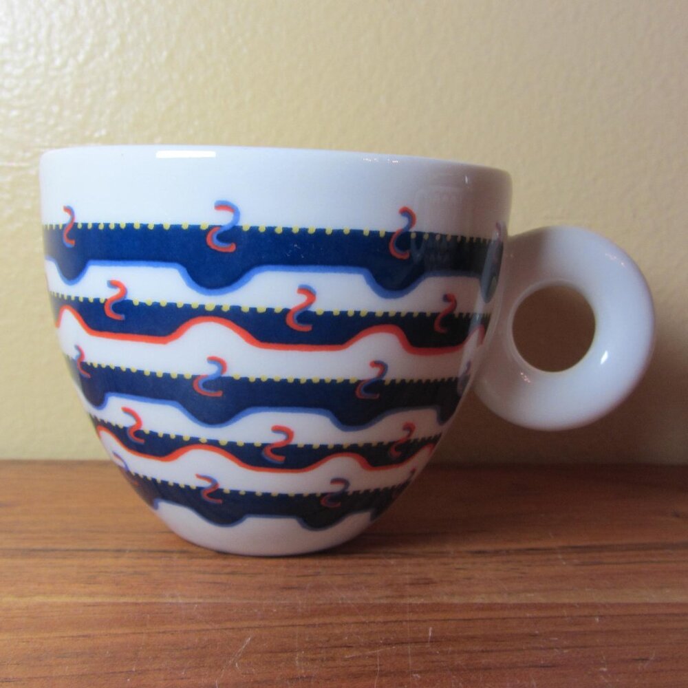 7 oz illy espresso cup gillo dorfles (W4702)